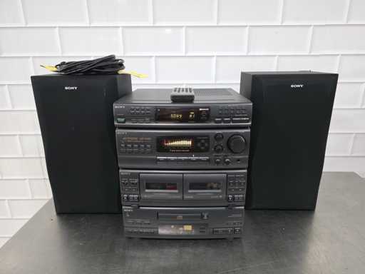 Sony - Stereo tower including 2 speakers