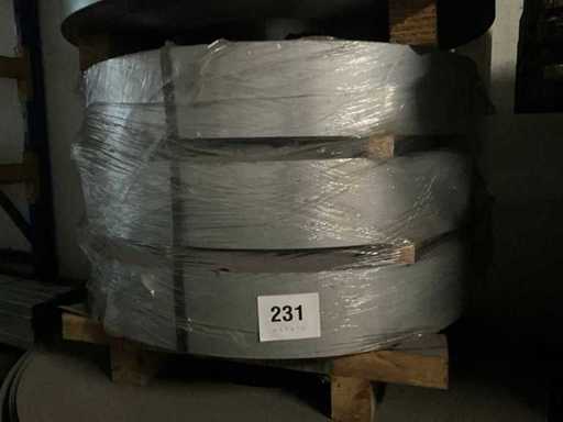 Rulli in acciaio zincato (3x)