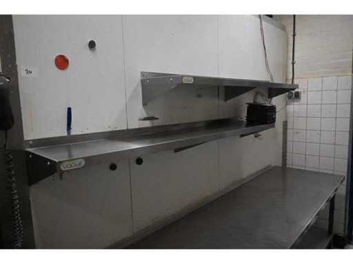 Vogue RVS Wandschap (2x)