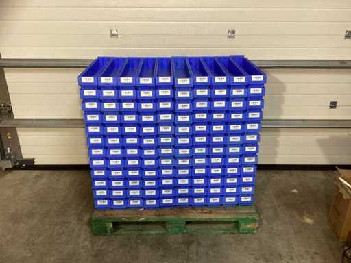 (120x) Kardex Aufbewahrungsfächer / Aufbewahrungsfächer - 610x115x90mm