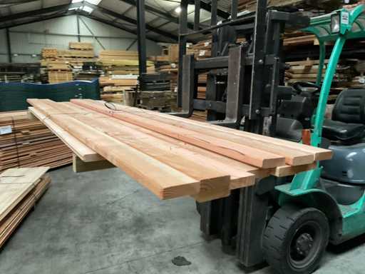 Douglas balk geschaafd - 270x8,9x2,8 cm (10x)