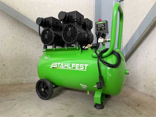 Stahlfest 50 liter Olievrije compressor