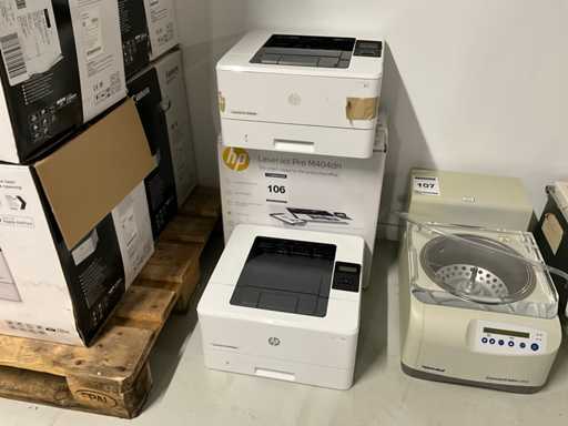 HP LaserJet Pro M404dn Laserprinter (3x)