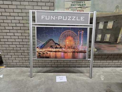 Plansza do układanki magnetycznej