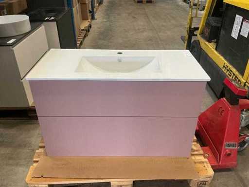 Meble łazienkowe (100x45 cm)