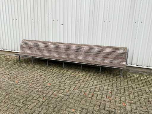 Hardwood Patio Bench