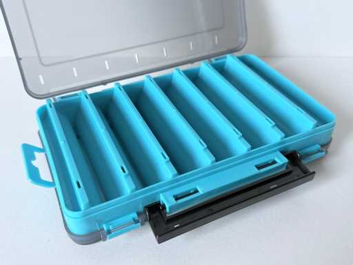 Doppelseitiger Sortierbehälter - 14 Fächer.