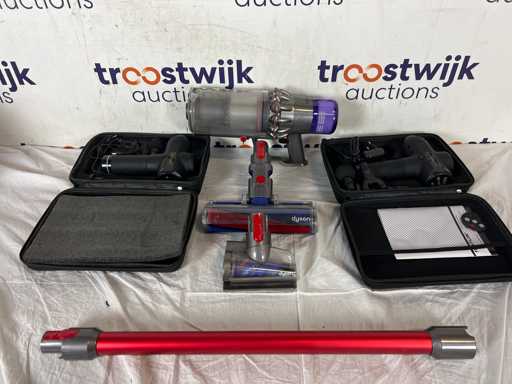 Dyson V11 Fluffy Stofzuiger | Tunturi Massagegun (2x)
