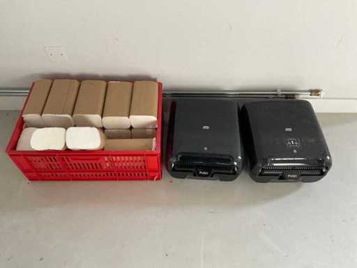 Distributore Tork per asciugamani (2x)