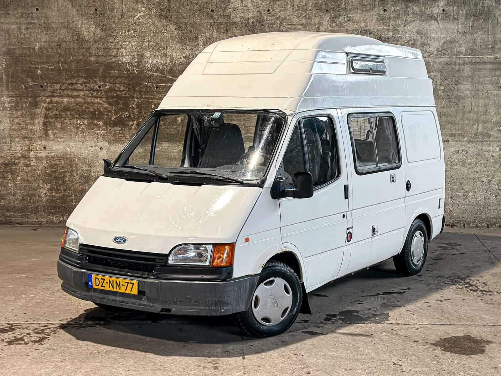 Ford Transit 100D KAMPEERAUTO 69pk 1992 Camper (Origineel-NL), DZ-NN-77