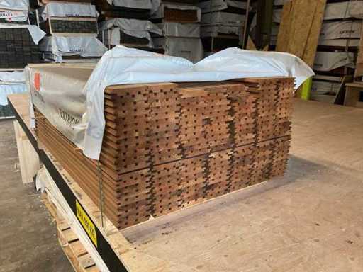 Ayous Triple, Thermally modified wood (133x)