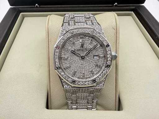 Audemars Piquet Royal Oak Lady "ICED out" | Diamanten