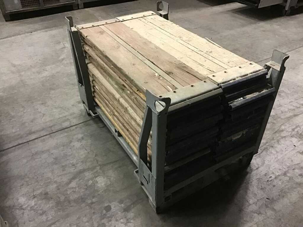 Hünnebeck Bosta70 | Aluminiowe panele ramowe L300, sortowane | SO001037