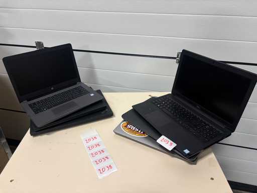 Partia laptopów 6x 