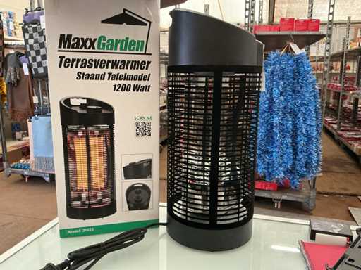 MaxxGarden. 21023. Elektrische Terrassenheizung 1200 Watt.