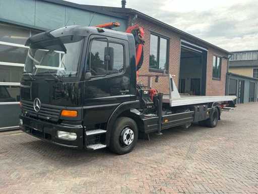 Mercedes-Benz 1023L 2001 Carro attrezzi con gru Palfinger
