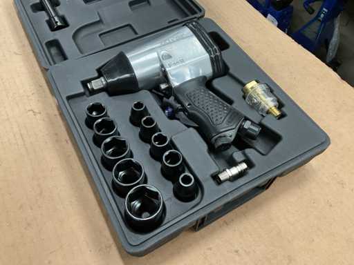 Zionair Pneumatic Impact Wrench Kit