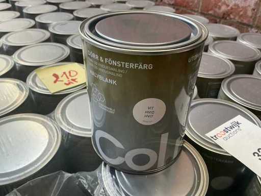 Col.r White 1000 ml peinture extérieure (210x)