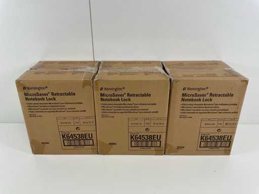 Kensington (K64538EU) Serrature retrattibili per laptop con chiave Microsaver (Nuova) (15x)
