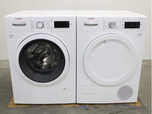 Bosch Serie|8 VarioPerfect Wasmachine & Bosch Serie|8 SelfCleaning Condenser Wasdroger