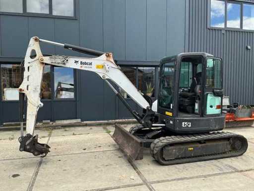 Koparka gąsienicowa Bobcat E50 z 2014 roku