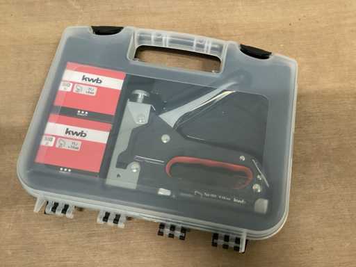 Tacker manuale KWB con graffette (5x)