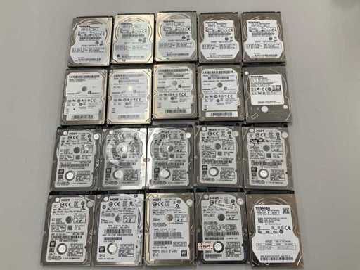 Vari HDD SATA da 500GB 5400/7200RPM Toshiba/Samsung/HGST (20x)