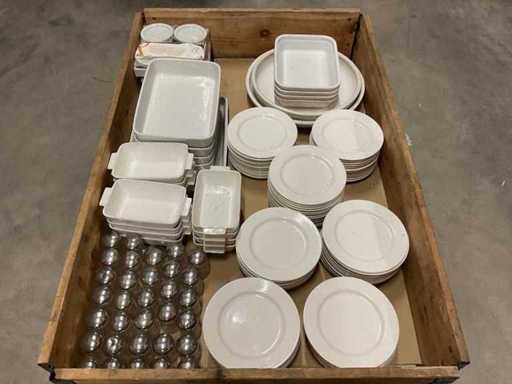 Partij horeca benodigdheden