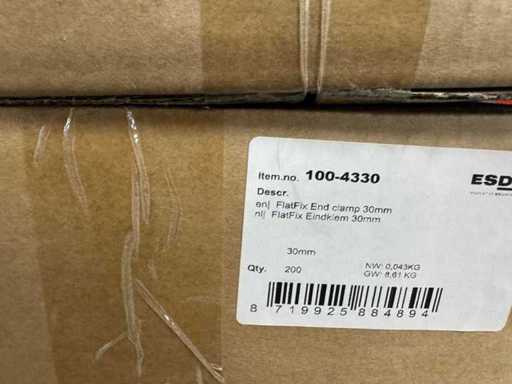 FlatFix Fusion End Clamp 30 mm (1004330) - (400x)