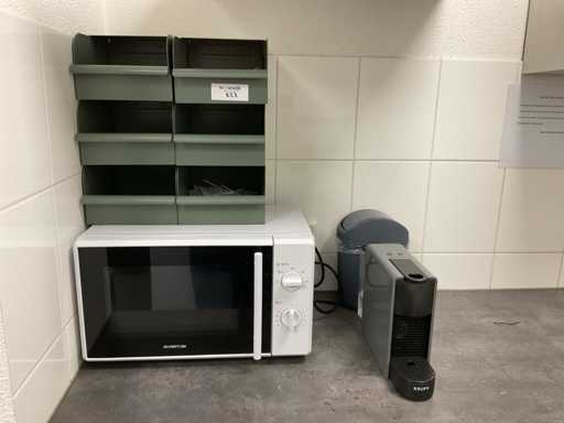 Inventum/Krups Magnetron + espressomachine + overige inventaris