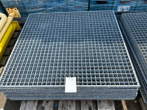 pavimento a listelli zincati (10x)