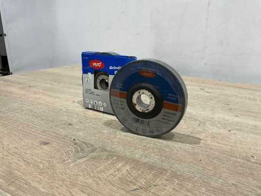 Varo - 125x6x22.2 mm - Slijpschijf metaal 125 mm (12x)
