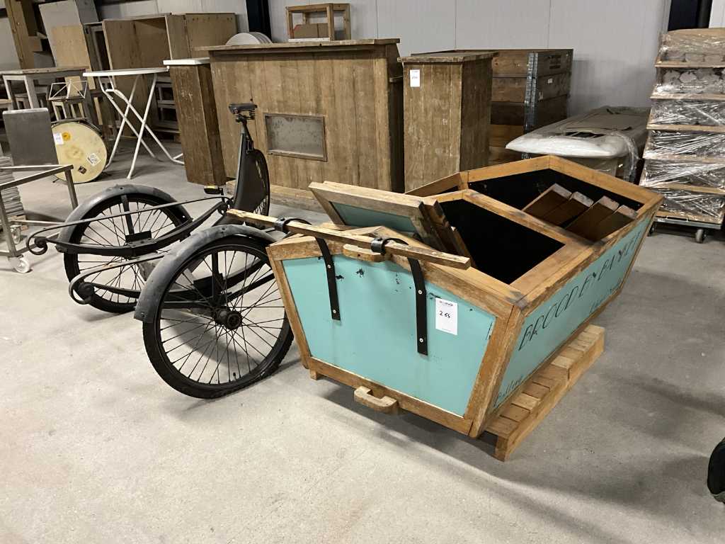 Nostalgiczny rower cargo