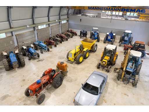 Tractors, Tractors, oldtimers and aerial work platforms