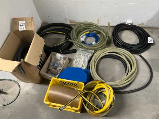 Lots of hoses and accessories