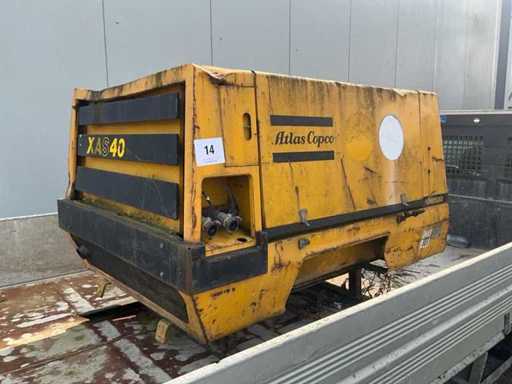 1988 Atlas copco X-As 40 dd Air compressor