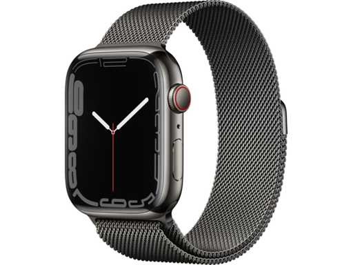 Apple - Series 7 - Smartwatch GPS+ Graphite Stainless Steel