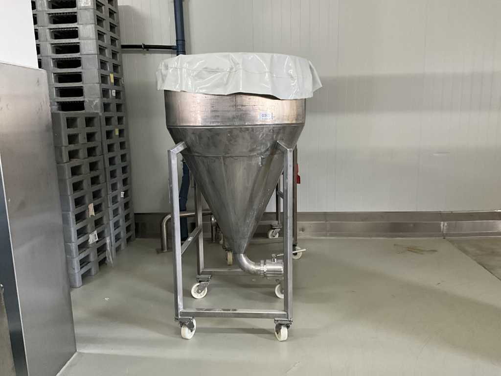 Stainless steel container for sourdough