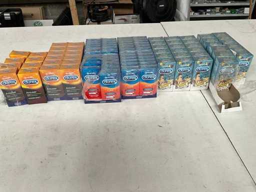 Mélangez plusieurs préservatifs Durex