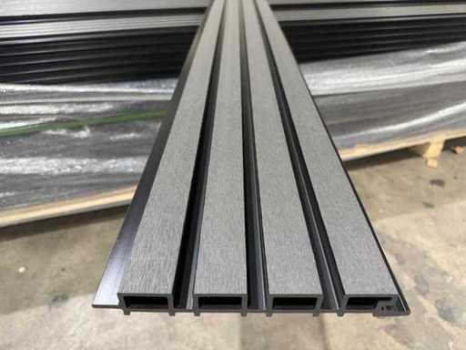 Kompozytowa deska elewacji (szczotkowana czarno) (115x)