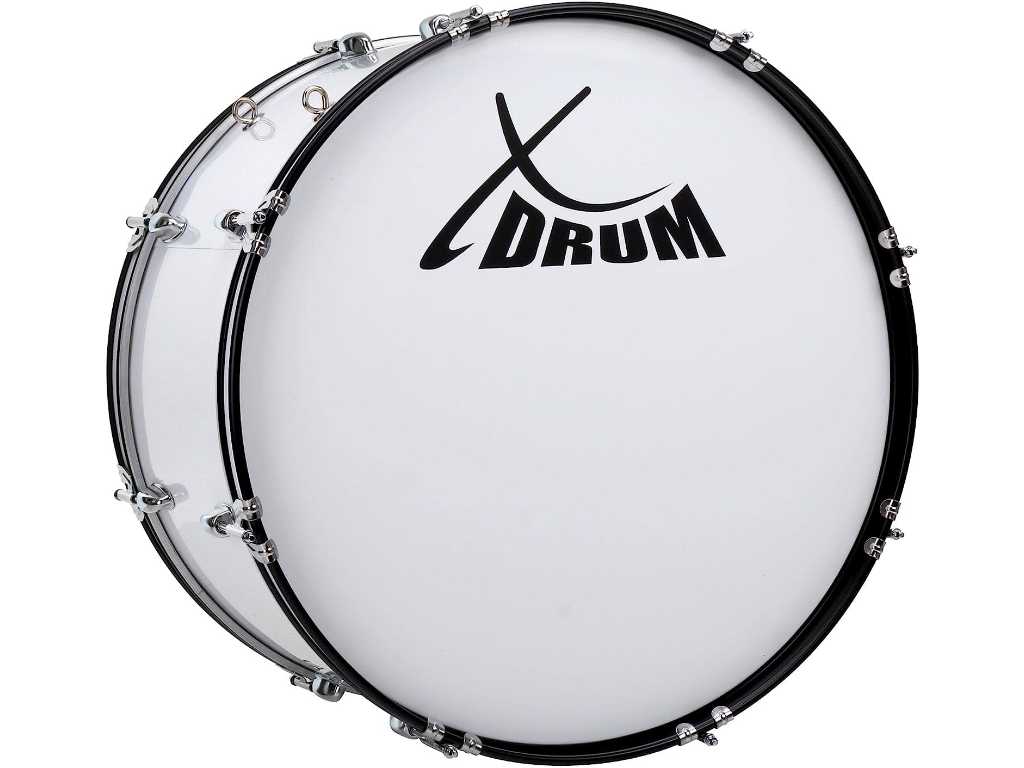 3 x XDrum MBD-224 Brass Band Drum 24" x 12"