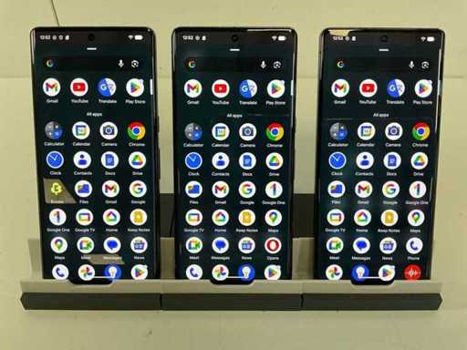 Google Pixel 7 Pro - 128 GB - Negru (3x)