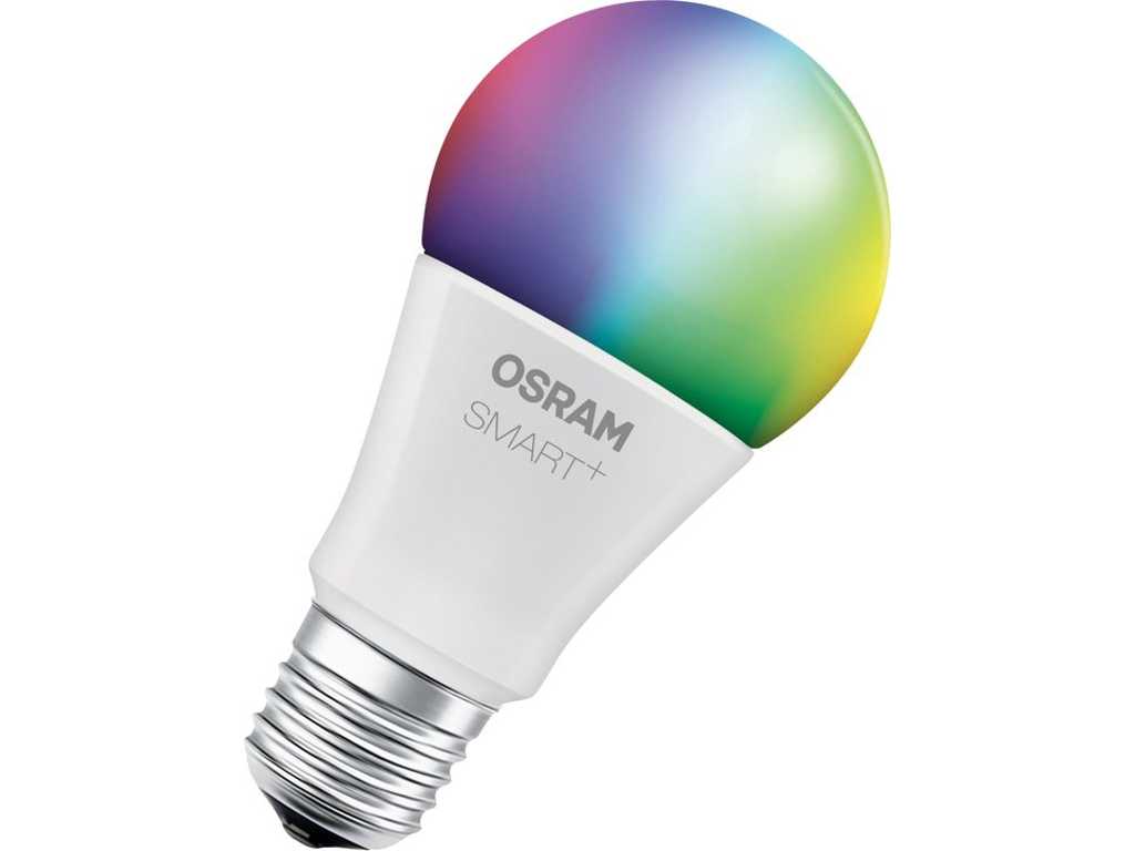 Smart+ Osram Lichtify Sorgente Luminosa SMART HK CLA60 E27 RGBW 230V OSRAM (4x)