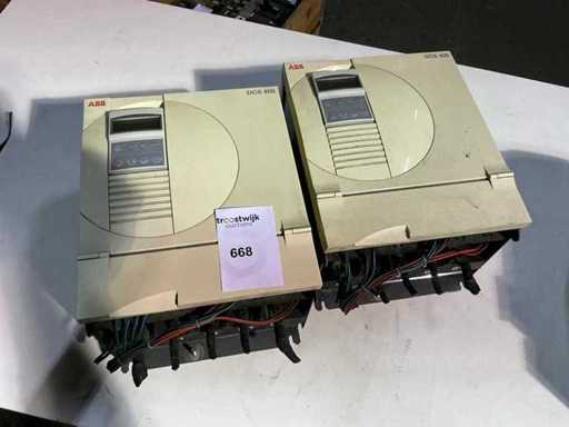 ABB DCS400 Frequentieregelaar (2x)