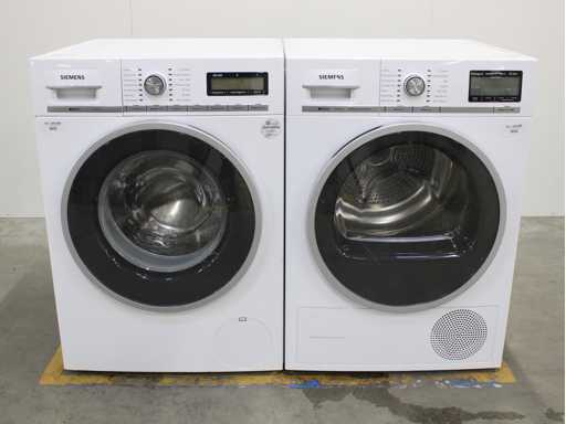 Lavatrice Siemens iQ800 iSensoric & Siemens iQ800 iSensoric Asciugatrice a condensatore autopuliente