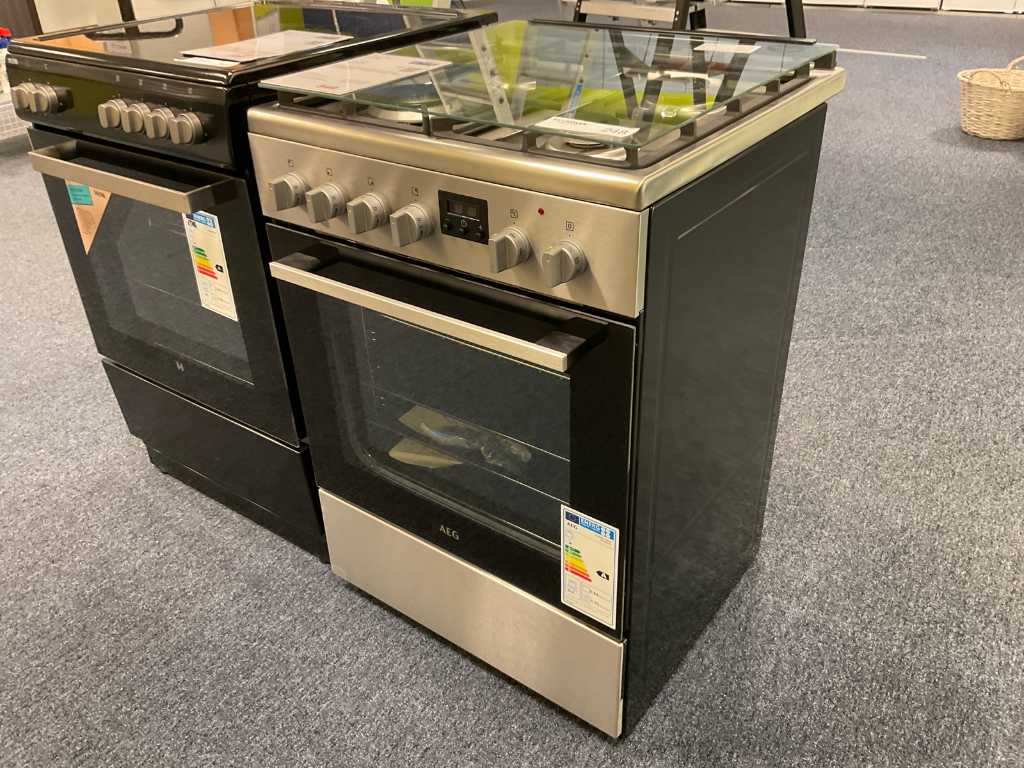 Aeg gas store electric stove