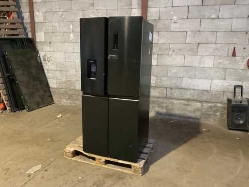 Frilec BONN-MD458-WS-040DDI Amerikaanse koelkast