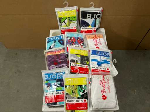 Partia różnych bielizn Bjorn Borg (89x)