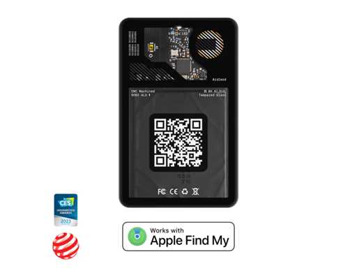 Rolling Square Wallet tracker & Digital Businesscard (7x)