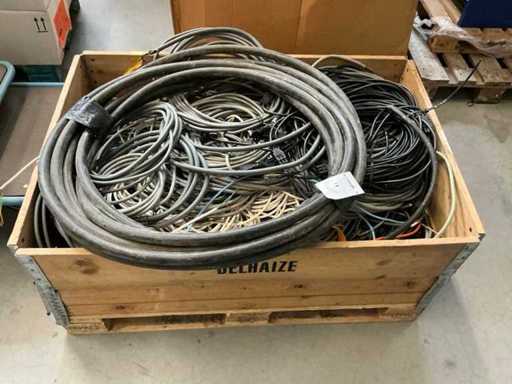 Partij electriciteitskabels
